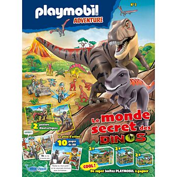 PLAYMOBIL® Adventure | N°3 | Le monde secret des dinos t-rex