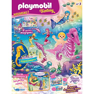 PLAYMOBIL® Fantasy | N°3| Le bébé sirène et son hippocampe