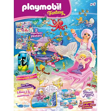 PLAYMOBIL® Fantasy | N°5| Liliana le bébé sirène avec sa poussette
