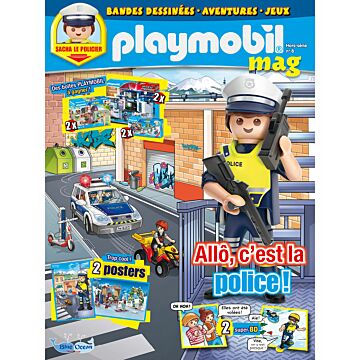 PLAYMOBIL Mag  | N°8 Hors-série - Sacha le policier