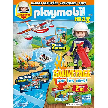 PLAYMOBIL Mag  | N°23 - Léon le pompier