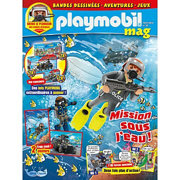 PLAYMOBIL Mag  | N°10 Hors-série - Rayan, le plongeur des forces spéciales
