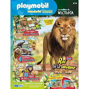 PLAYMOBIL® Wiltopia | N°10 - Le lion, le roi des animaux