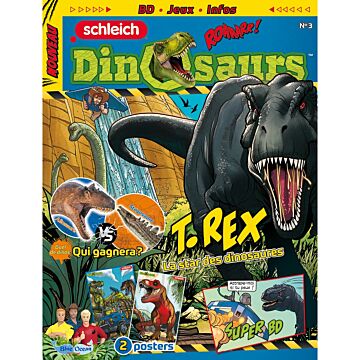 Roaaarr Dinosaurs| N°3 | T-rex : la star des dinosaures