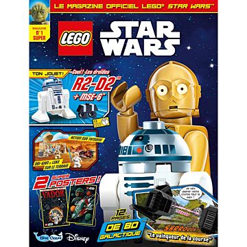 LEGO® Star Wars™ SUPER N°1 | Les drônes R2-D2™ et MSE-6™