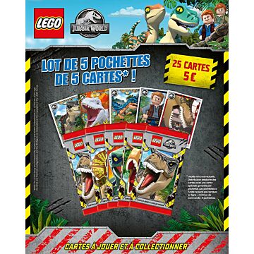 LEGO® Jurassic World™ | 25 cartes à jouer et à collectionner