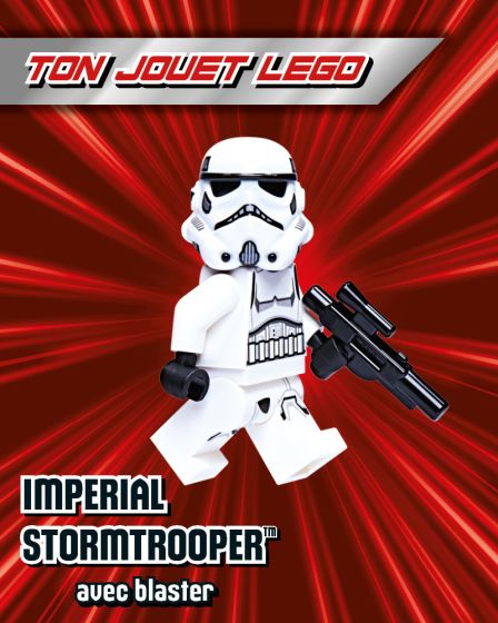 Lego star wars stormtrooper rouge sale