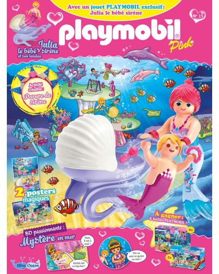 PLAYMOBIL Pink N 15 Julia le b b sir ne ABO ONLINE.FR