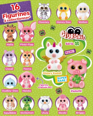 Glubschis 3D Luck Edition n°2H | Lot de 2 figurines