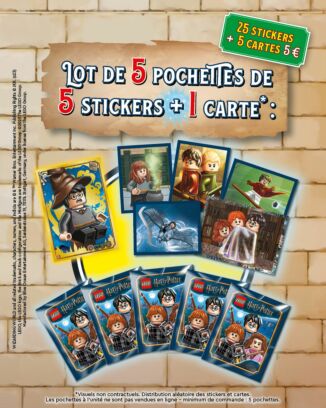 LEGO® Harry Potter™ Série 1 | 25 stickers et 5 cartes à collectionner