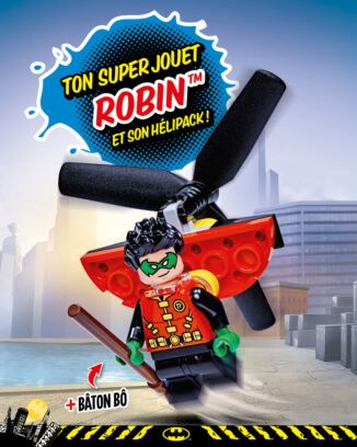 LEGO® BATMAN™ | N°7 2022 | Robin™ et son hélipack