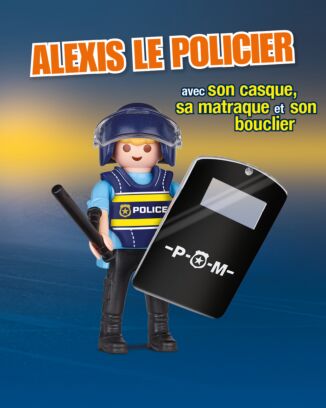 PLAYMOBIL Mag  | N°14 - Alexis le policier