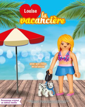 PLAYMOBIL Pink | N°14 SUPER - Louise la vacancière