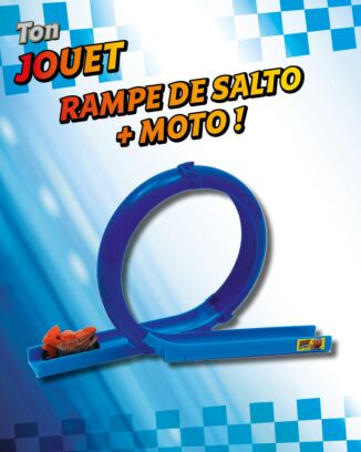 Ricky Zoom® | N°8 | Rampe de salto + moto