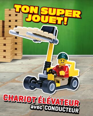 LEGO® City  Plus | N°17 - Chariot élévateur avec conducteur