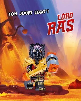 LEGO® Ninjago® | N°19 PLUS | Lord Ras + 1 carte collector