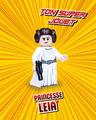 LEGO® Star Wars™ PLUS N°12 | Princesse Leia™ + 1 carte OR