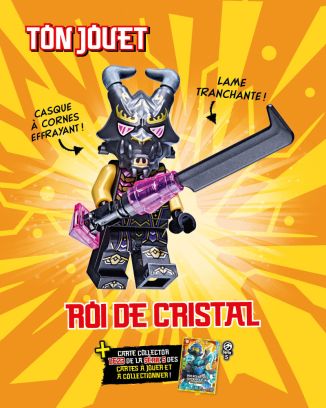 LEGO® Ninjago® | N°16 SUPER | Roi de cristal + carte OR LE23