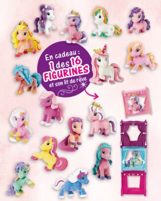 Lissy Pony | N°1 | 1 figurine et son lit de rêve