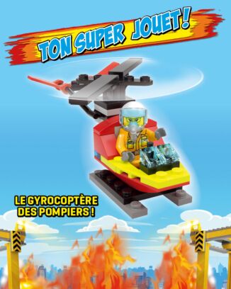 LEGO® City | N°17 | Gyrocoptère des pompiers