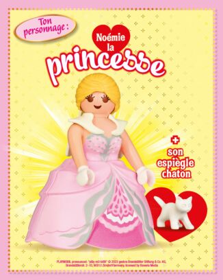 PLAYMOBIL Pink | N°17 Noémie la princesse