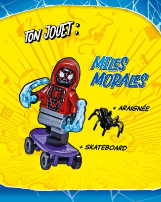 LEGO® Spider-Man | N°11 - Miles Morales + Araignée + Skateboard