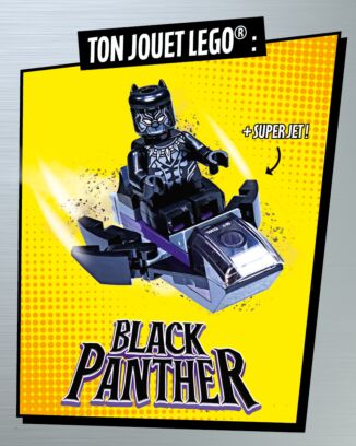 LEGO® Marvel Avengers | N°11 - Black Panther + Superjet