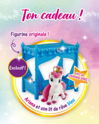 Lissy Pony Mag Exclu | N°1 | Ariana et son lit de rêve bleu