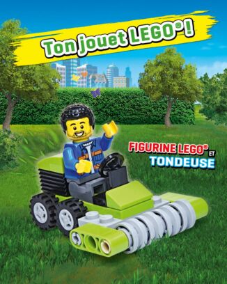 LEGO® City | N°18 | Figurine LEGO® et Tondeuse