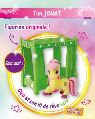 Lissy Pony Mag Exclu | N°2 | Cleo et son lit de rêve vert
