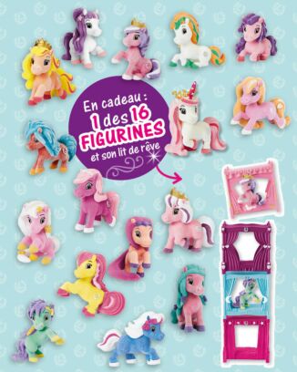 Lissy Pony | N°2 | 1 figurine et son lit de rêve