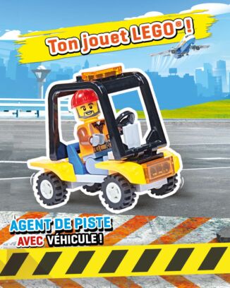 LEGO® City Plus | N°19 | Agent de piste avec véhicule