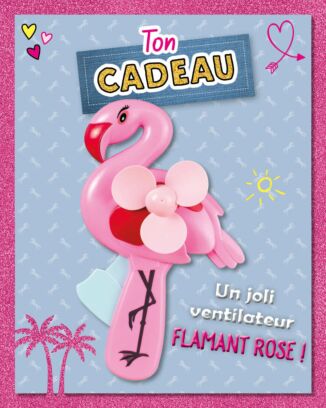 Lissy HS Extra| N°7 -  Un ventilateur flamant rose