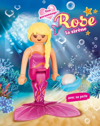 PLAYMOBIL Pink | N°19 - Rose la sirène