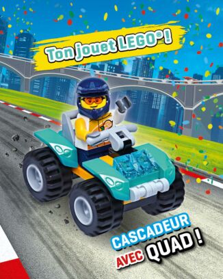 LEGO® City Plus | N°20 | Le cascadeur avec quad 