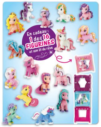 Lissy Pony | N°4 | 1 figurine et son lit de rêve