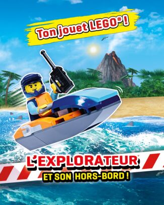 LEGO® City | N°20 | L'explorateur et son hors-bord