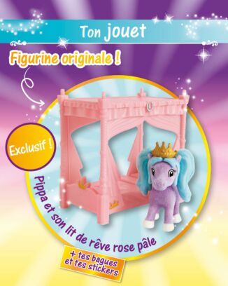 Lissy Pony Mag Exclu | N°4 | Pippa et son lit de rêve rose pâle