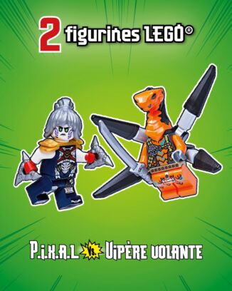 LEGO® Ninjago® LEGACY | N°17 | P.I.X.A.L vs. Vipère volante