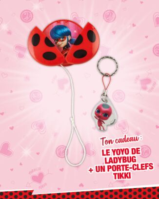 Miraculous Magazine Officiel| N°4 - Le yoyo de Ladybug + porte-clefs Tikki