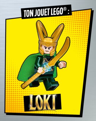 LEGO® Marvel Avengers PLUS | N°7 - Loki et son sceptre magique