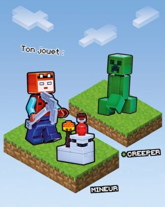 LEGO® Minecraft™ | N°3 Plus | Mineur + Creeper