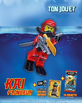 LEGO® Ninjago® | N°13 - Kai plongeur