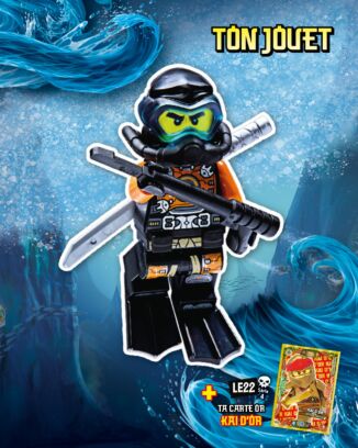 LEGO® Ninjago® | N°12 - Cole plongeur