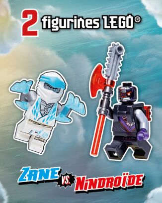 LEGO® Ninjago® LEGACY | N°10 | Zane vs Nindroïde + Carte Or LE10 Série 5