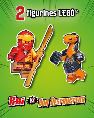 LEGO® Ninjago® LEGACY | N°11 | KAI vs Boa Destructeur + Carte Or LE15 Série 5