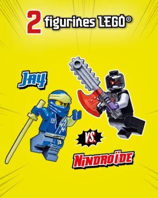 LEGO® Ninjago® LEGACY | N°12 | Jay vs Nindroïde + Carte OR LE n°21 série 5