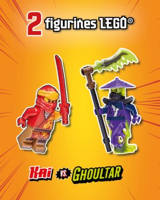 LEGO® Ninjago® LEGACY | N°13 | KAI vs Ghoultar + Carte Or n°24 série 5