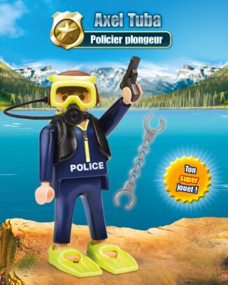 PLAYMOBIL Mag  | N°10 - Le grand plongeon