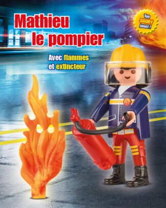 PLAYMOBIL Mag  | N°11 - Mathieu le pompier